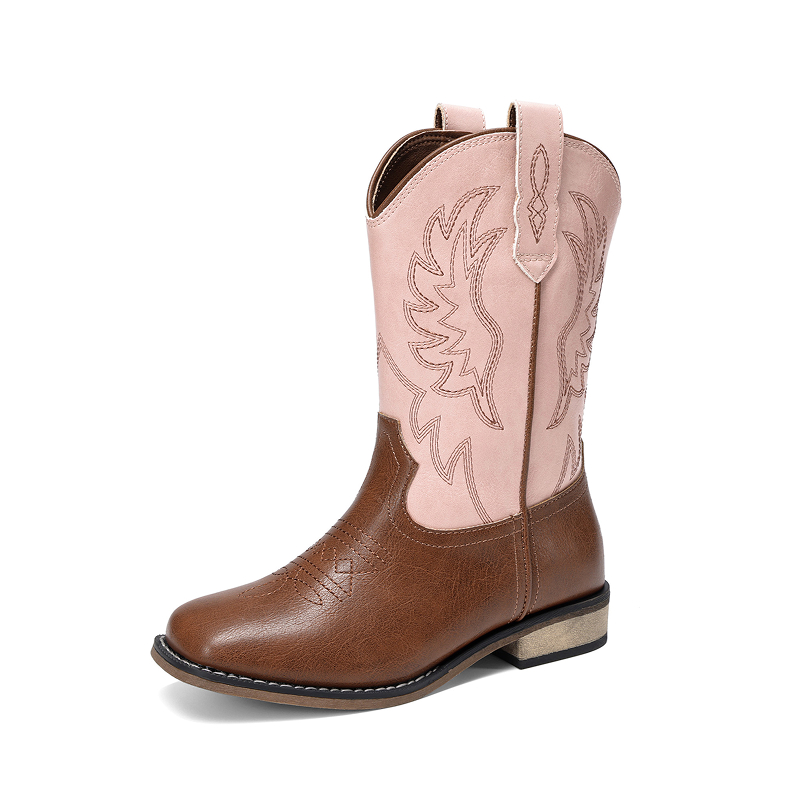 DREAM PAIRS Kids  Western Cowboy Boots