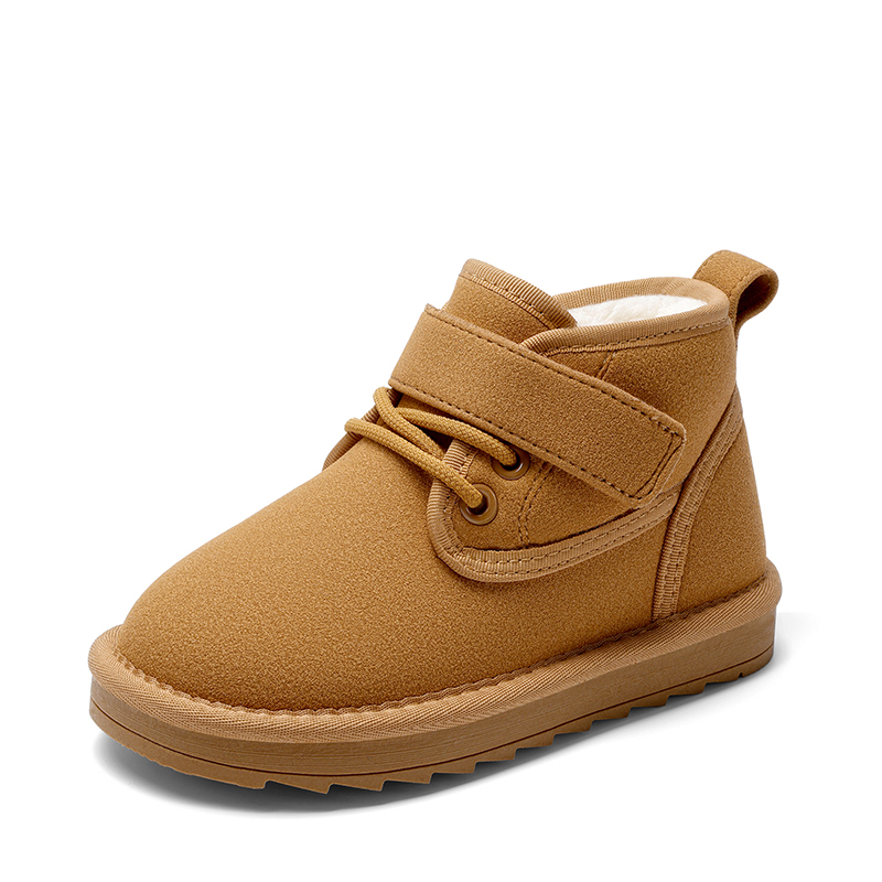 DREAM PAIRS Kids  Fuzzy Winter Snow Boots