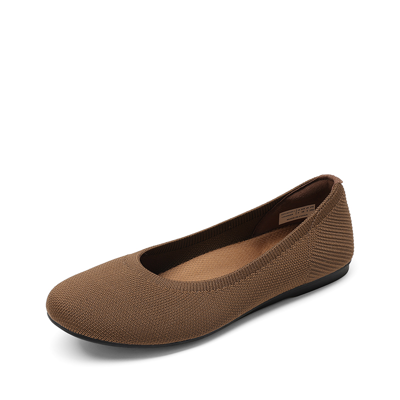DREAM PAIRS Women s Wide Width Comfortable Foldable Knit Flats