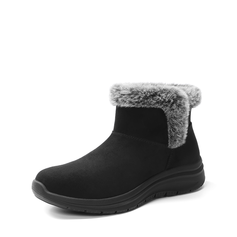 DREAM PAIRS Women s Faux Suede Snow Boots with Arch Support