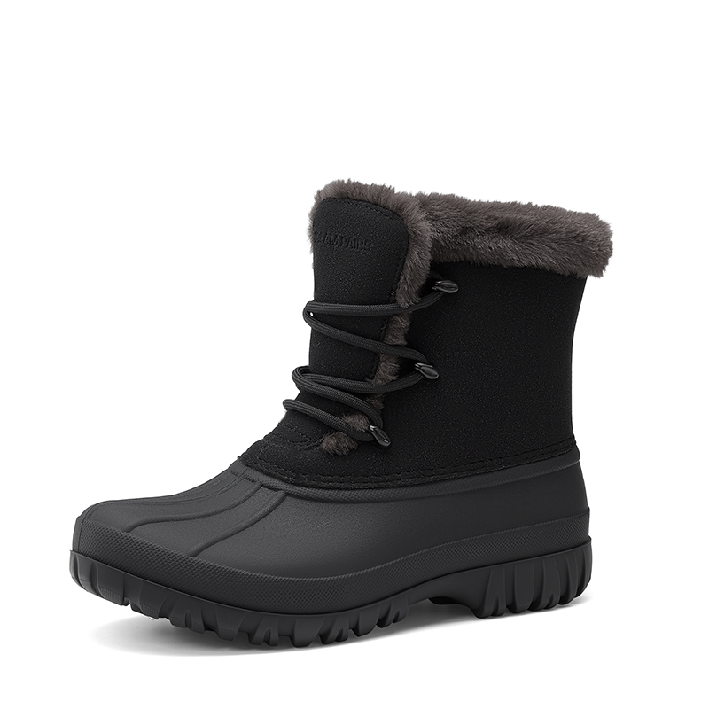 DREAM PAIRS Women s Insulated Faux Fur Snow Boots