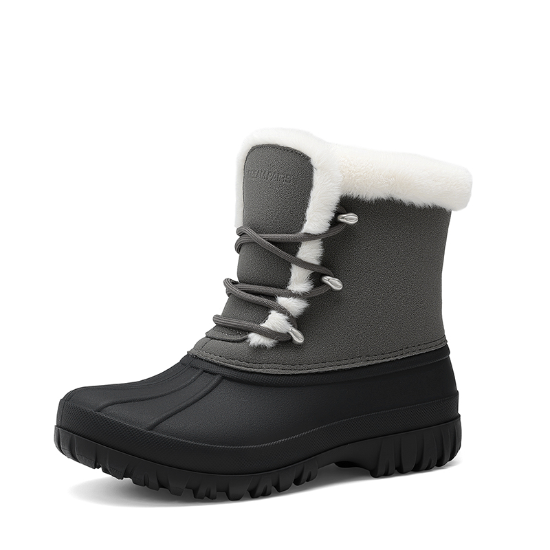 DREAM PAIRS Women s Insulated Faux Fur Snow Boots