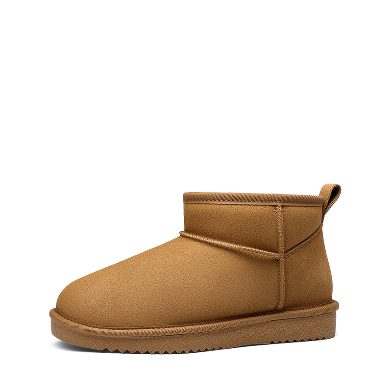 DREAM PAIRS Women s Suede Wool Lined Snow Boots