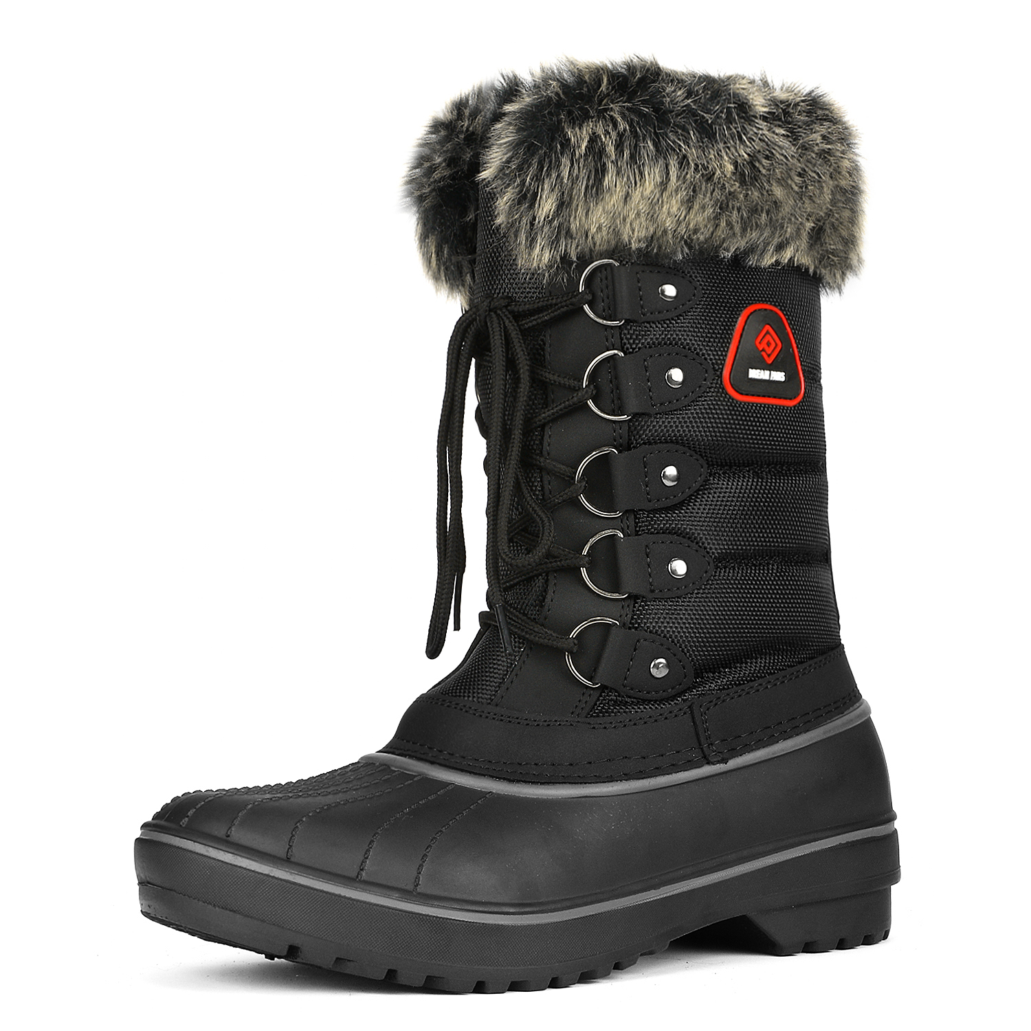 DREAM PAIRS Lace Up Walking Snow Boots — view 1