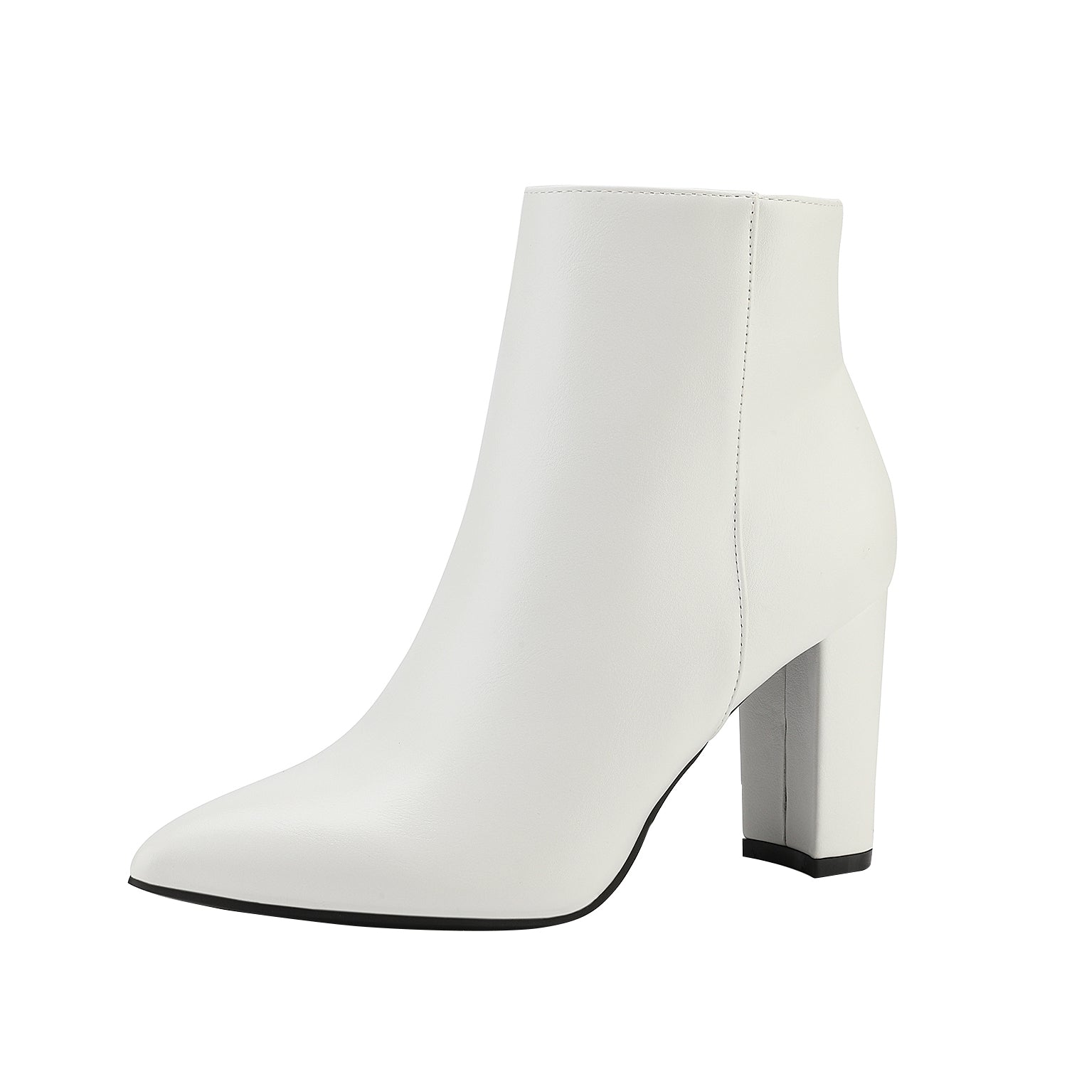 DREAM PAIRS Sianna Chunky High Heel Ankle Booties