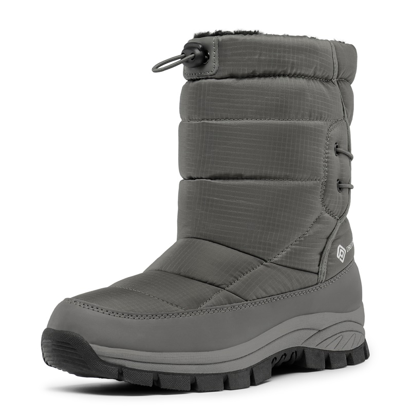 DREAM PAIRS Faux Fur Waterproof Snow Boots — view 1
