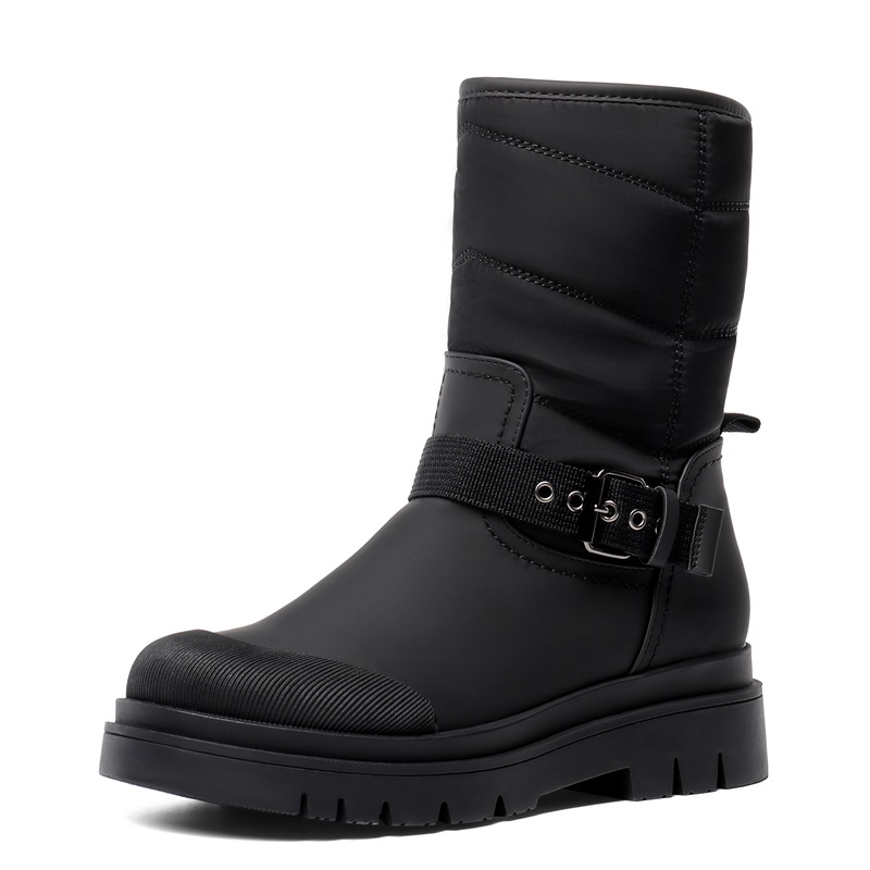 DREAM PAIRS Non Slip Mid Calf Waterproof Snow Boots