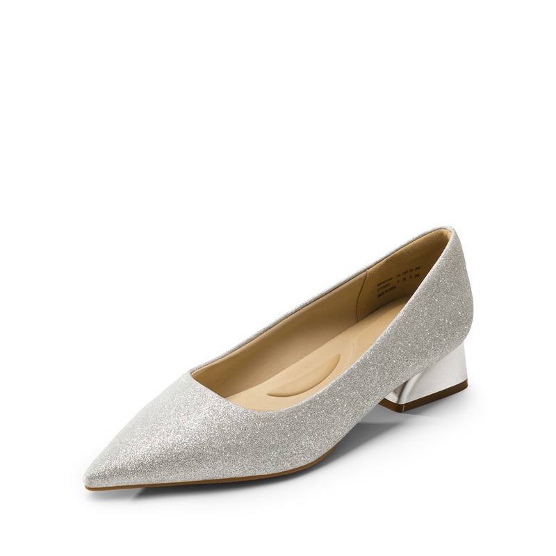 DREAM PAIRS  Stand All Day Pumps  Adina Pointed Toe Low Heel Comfort Pumps