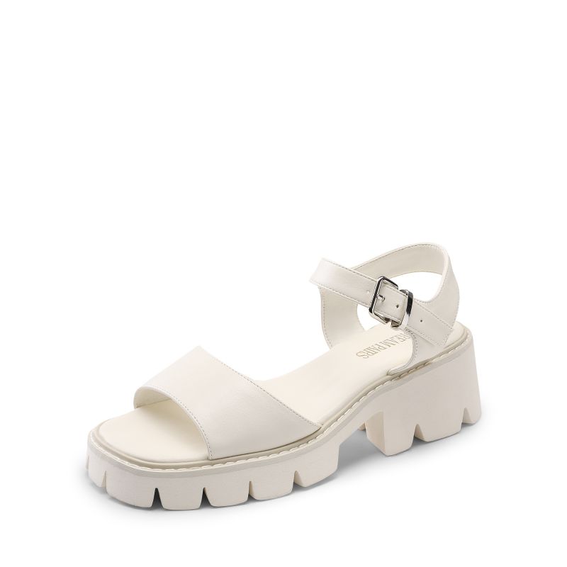 DREAM PAIRS  Platform Ankle Strap Chunky Heel Sandals — view 1