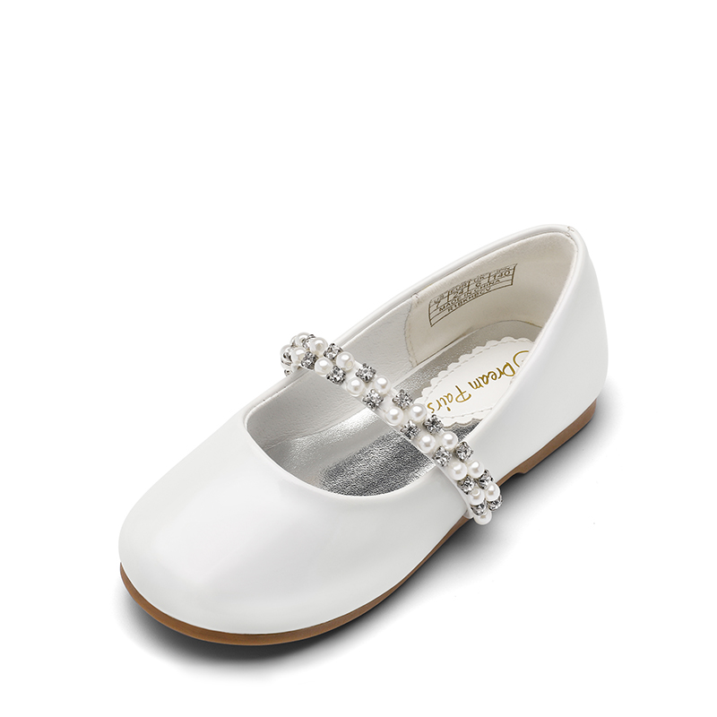 DREAM PAIRS Toddler Girl s Mary Jane Ballerina Flats