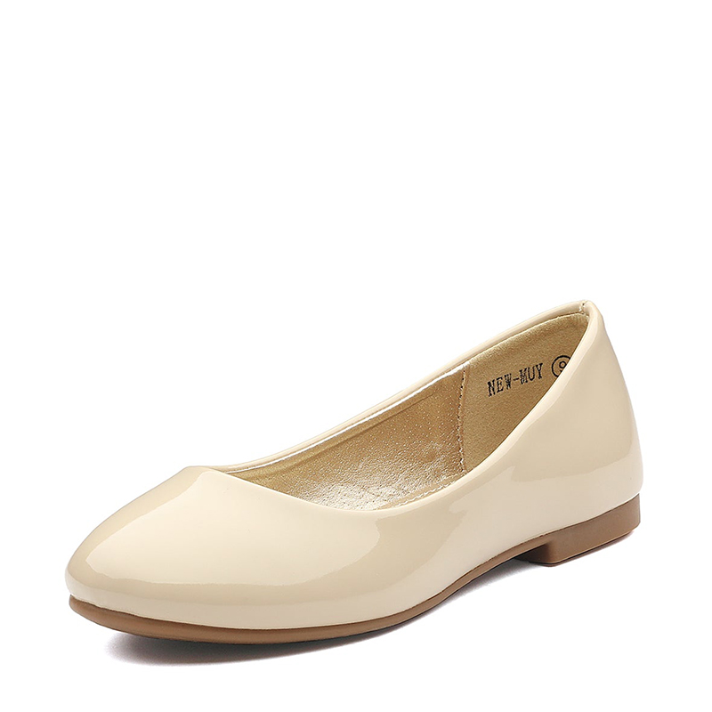 DREAM PAIRS Girl s Comfortable Slip on Ballerina Flats