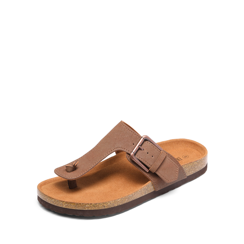 DREAM PAIRS T Strap Thong Flat Sandals — view 3