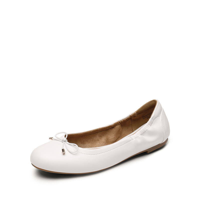 DREAM PAIRS Bowknot Soft Foldable Ballet Flats