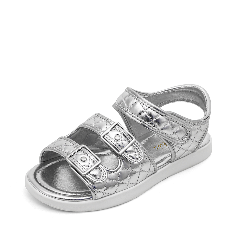 DREAM PAIRS Girls Buckle Strap Slip Resistance Sandals — view 1