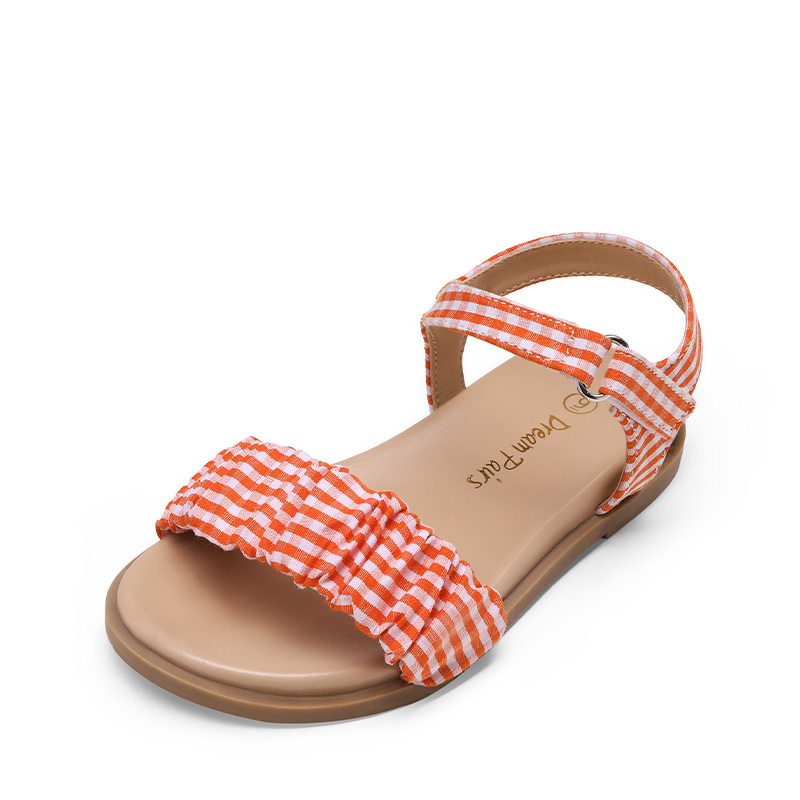 DREAM PAIRS Girls Open toe Non Slip Flat Sandals — view 1