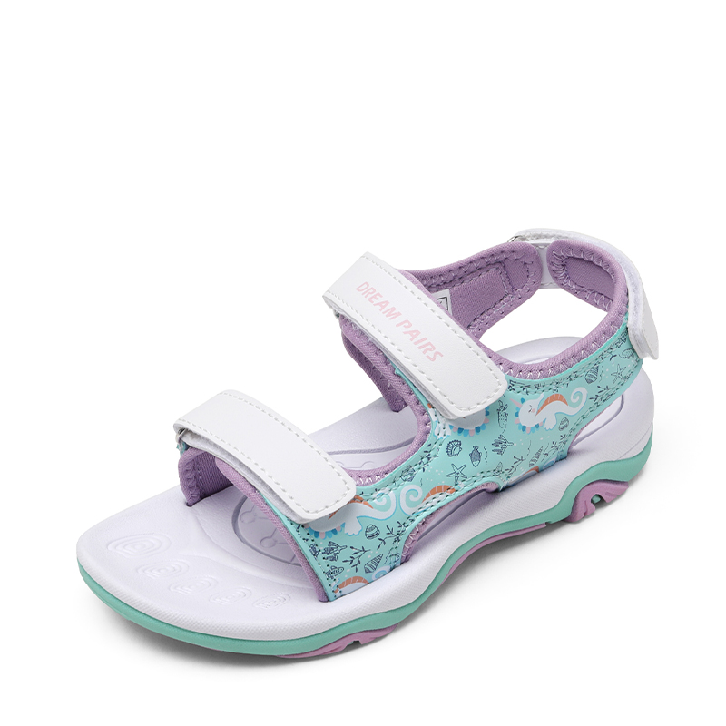 DREAM PAIRS Boys Girls Open Toe Sport Sandals