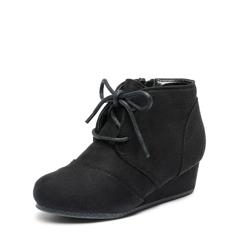DREAM PAIRS Cute and Comfortable Girl s Wedge Boots — view 1