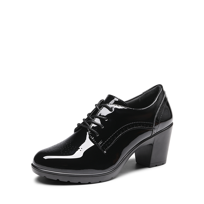 DREAM PAIRS Arch Support Chunky Heel Oxfords — view 1