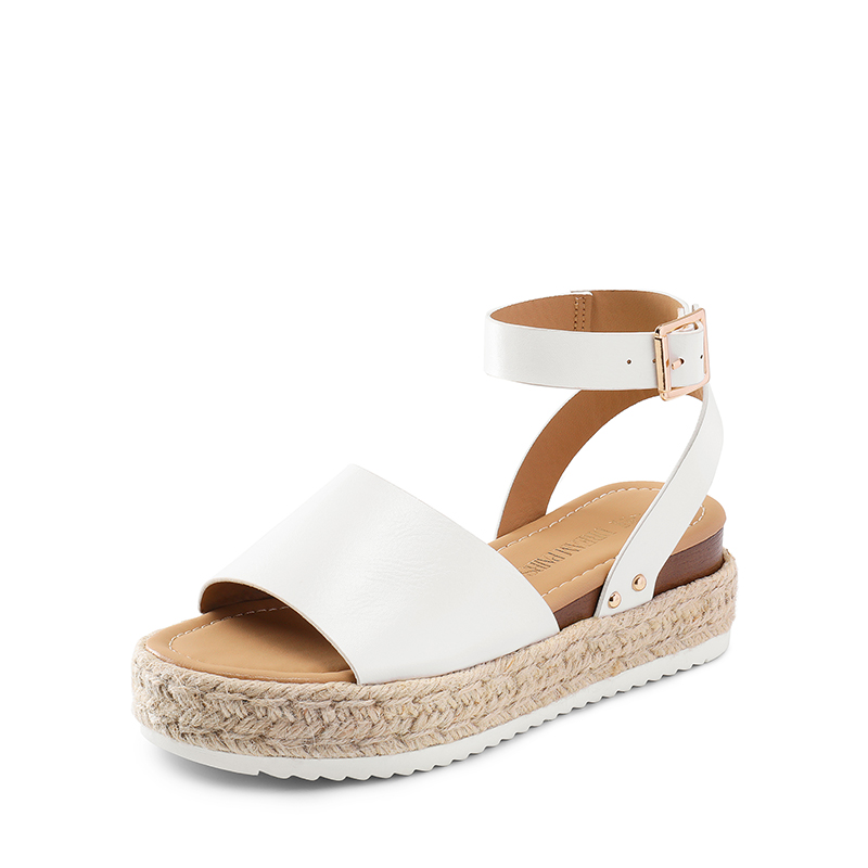 DREAM PAIRS Ankle Strap Platform Espadrille Sandals