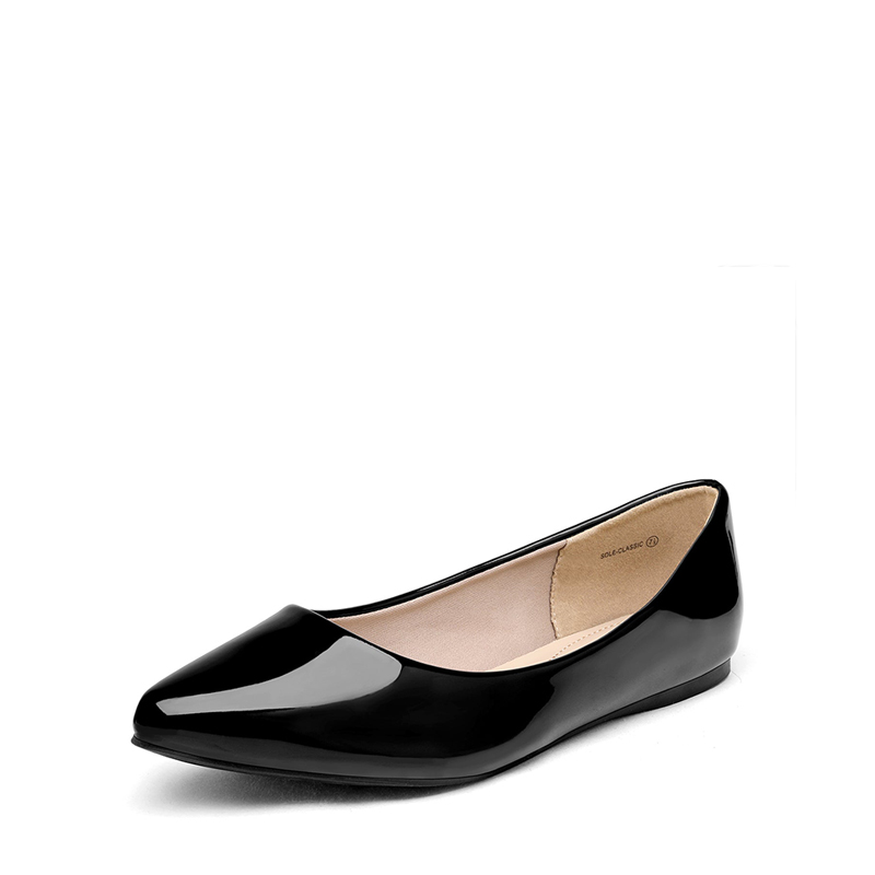 DREAM PAIRS Pointed Toe Ballet Slip On Flats — view 1