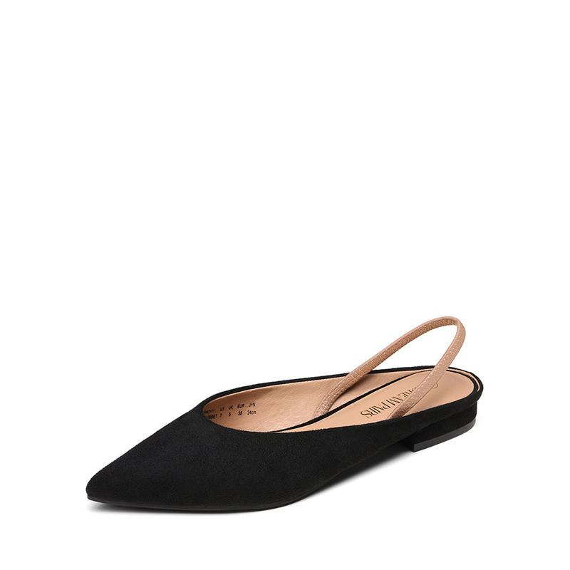 DREAM PAIRS Pointed Toe Slingback Flats — view 1