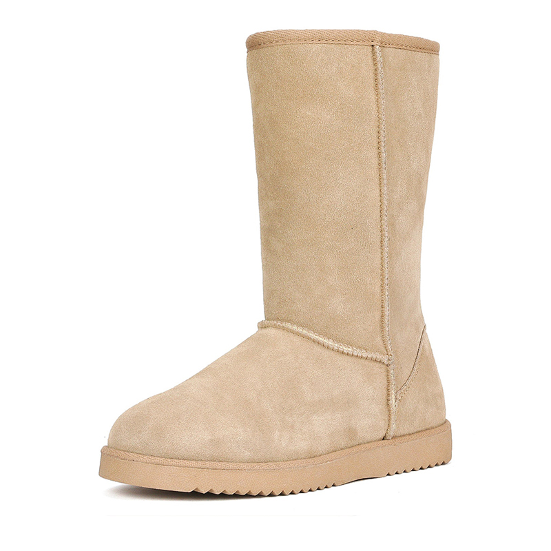 DREAM PAIRS  FuzzyClassic High Boot  Suede Faux Fur Lightweight Winter Boots