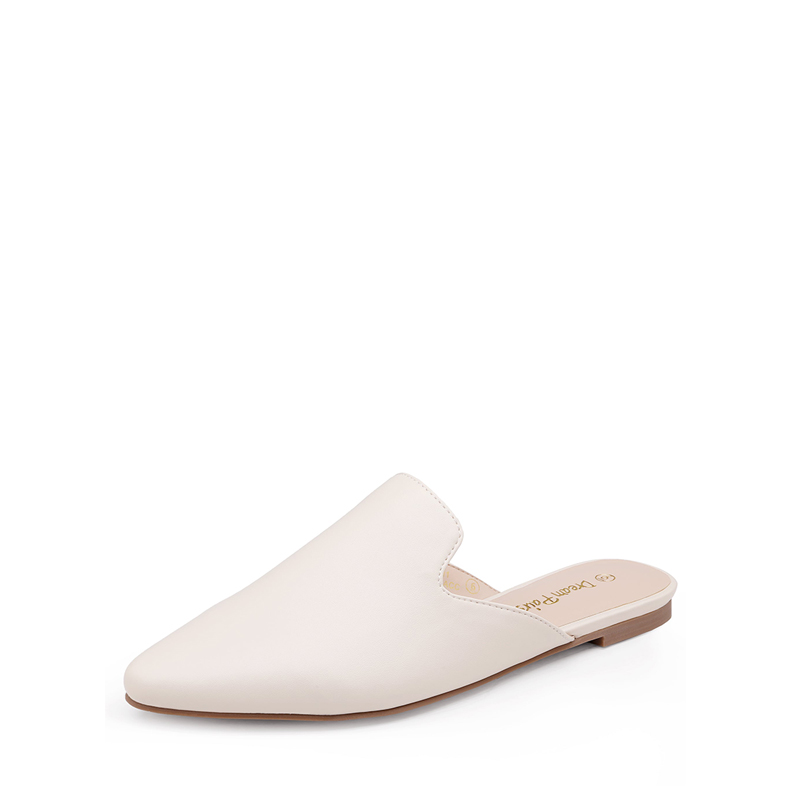 DREAM PAIRS Pointed Toe Flat Mules