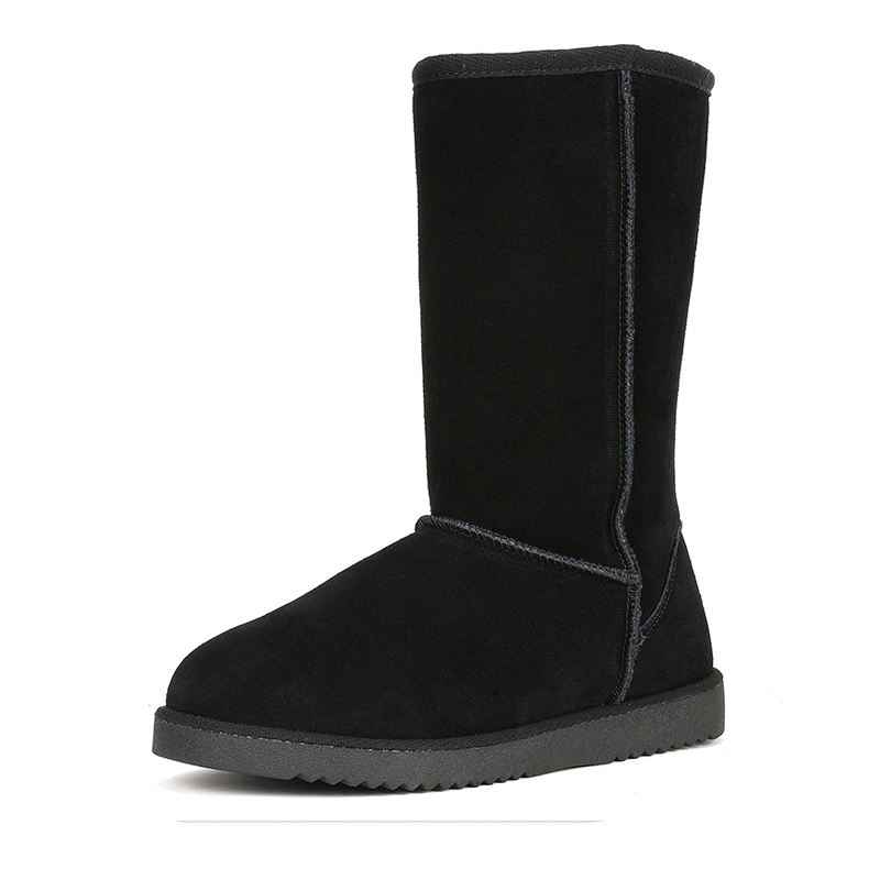DREAM PAIRS  FuzzyClassic High Boot  Suede Faux Fur Lightweight Winter Boots — view 1