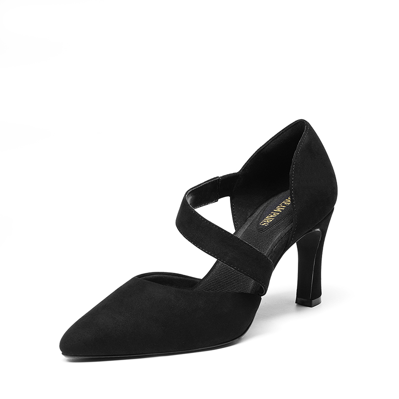 DREAM PAIRS Pointed Toe D Orsay Pumps