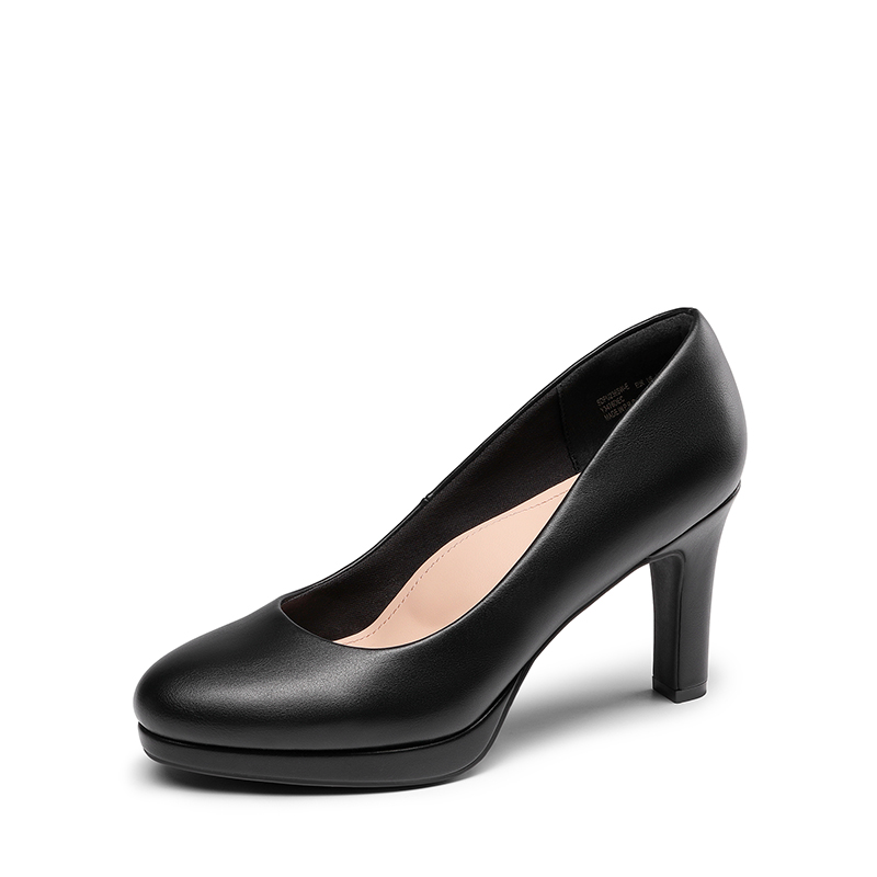 DREAM PAIRS Ascenelle Platform Comfortable Mid Heel Pumps — view 1