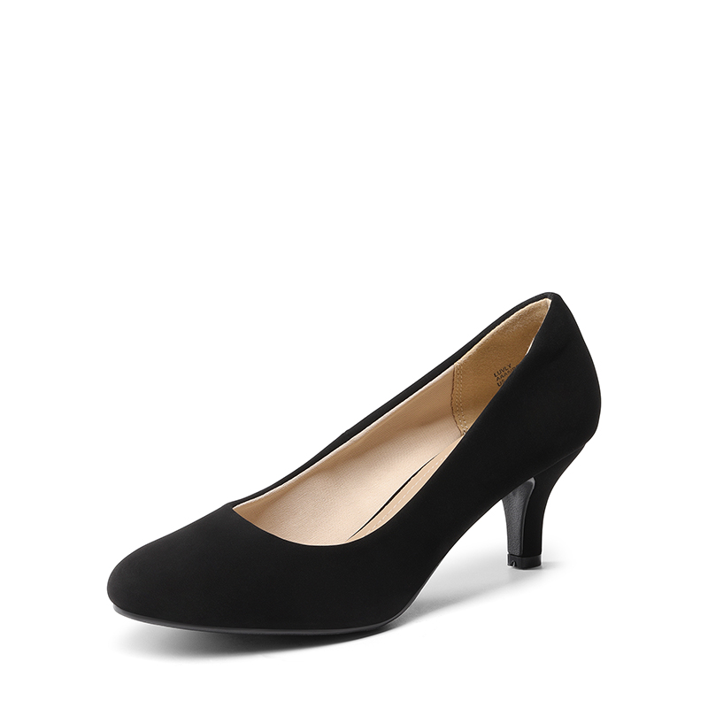 DREAM PAIRS Comfy Round Toe Low Heel Pumps — view 1