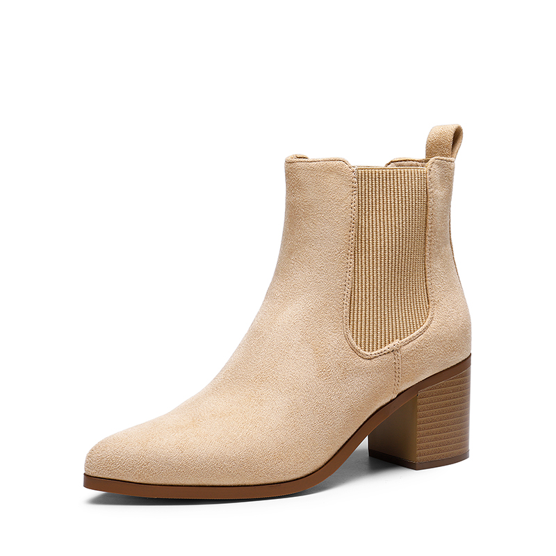 DREAM PAIRS Pointed Toe Chelsea Ankle Boots — view 2