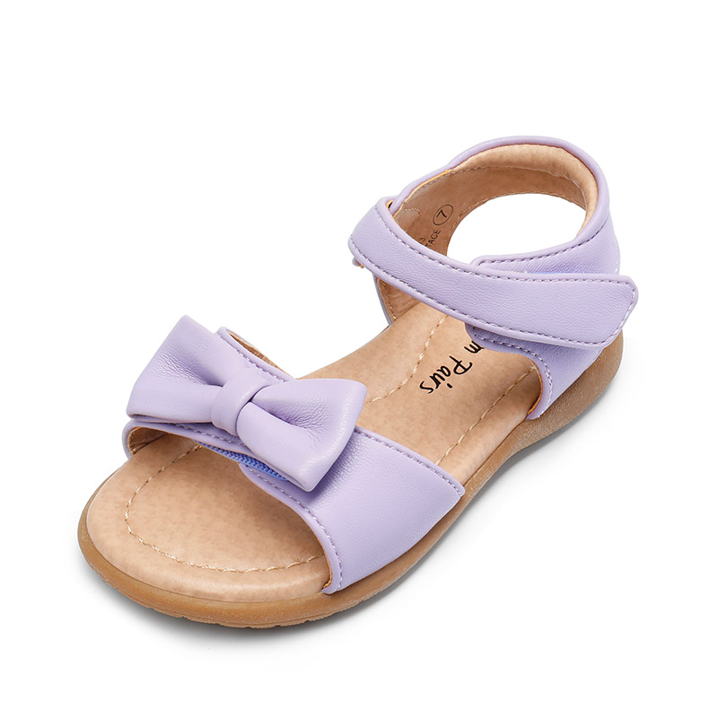 DREAM PAIRS Toddler Girls Summer Bow Sandals