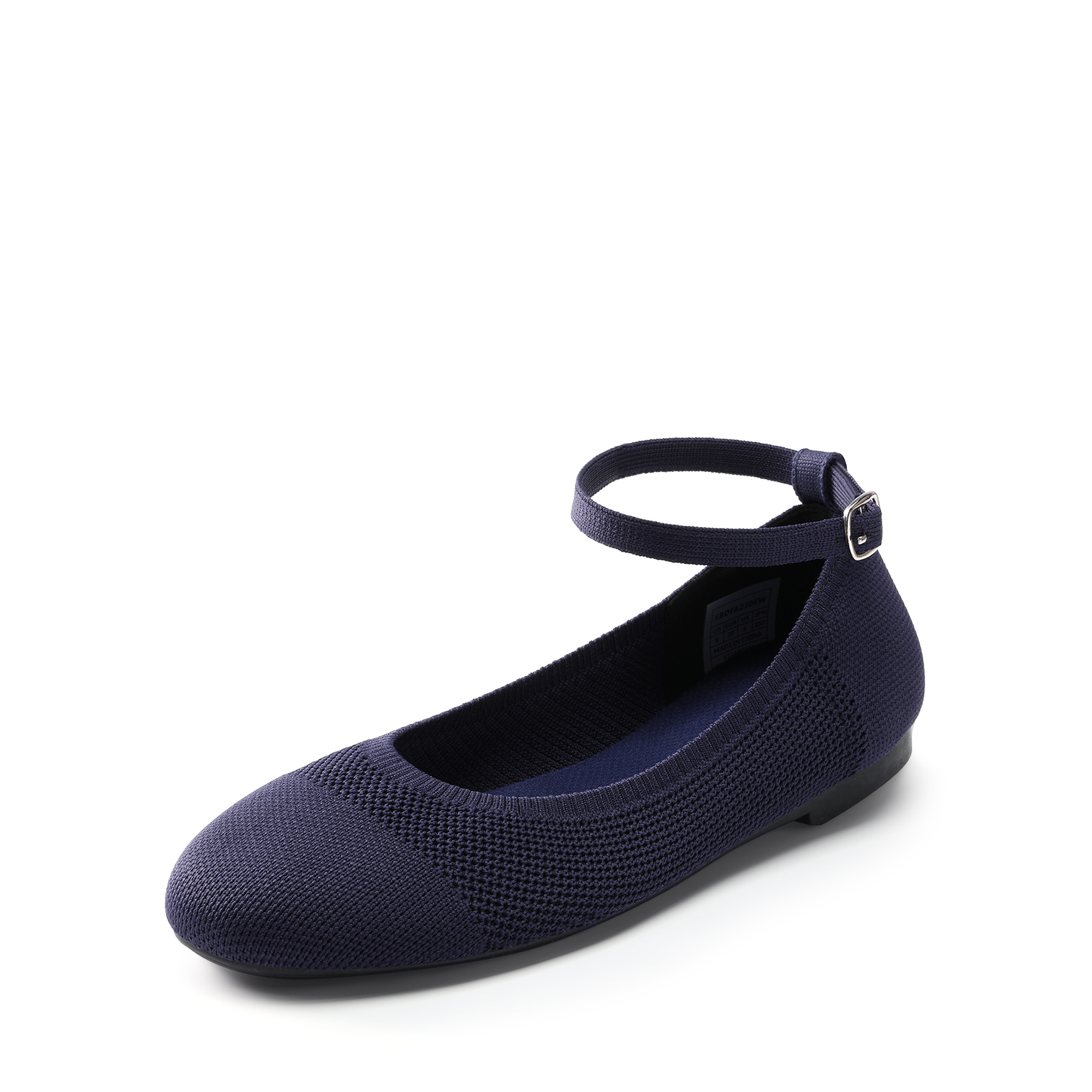 DREAM PAIRS Elegant Removable Ankle Strap Flats — view 1