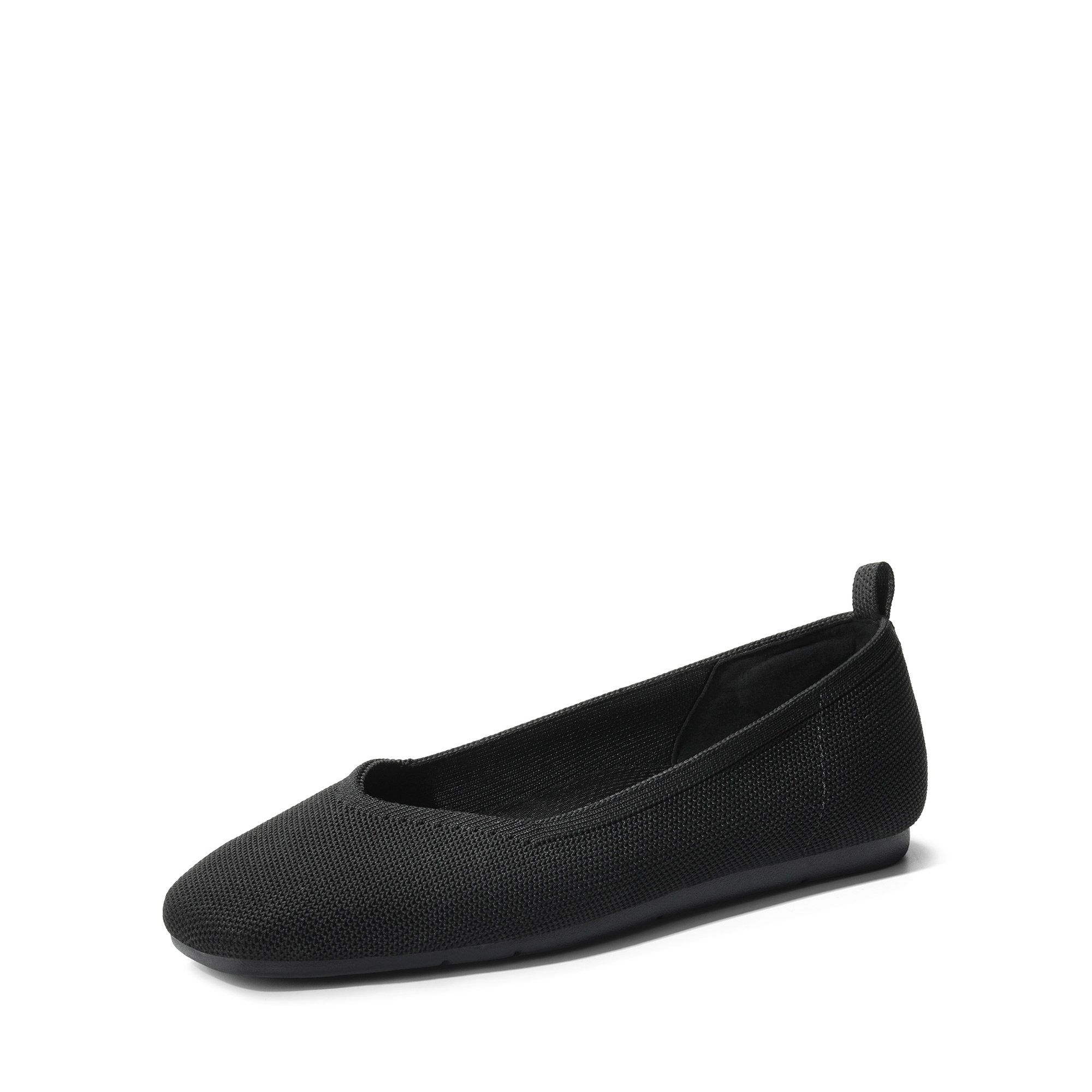 DREAM PAIRS Water Resistant Square Toe Flats — view 1