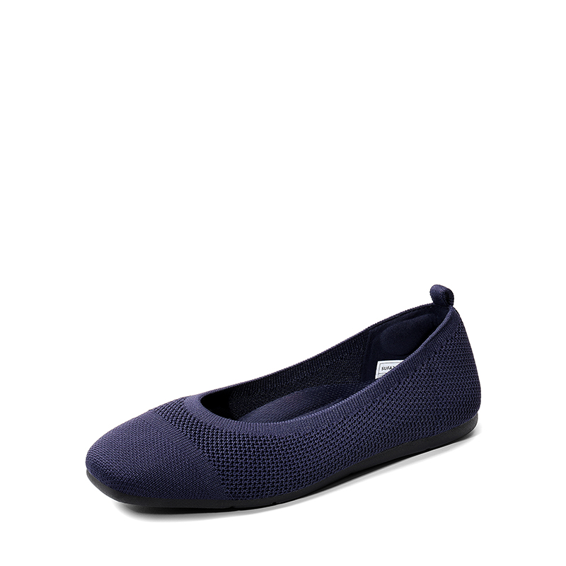 DREAM PAIRS Breathable   Comfortable Square Toe Flats