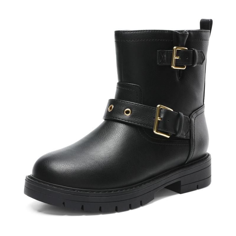 DREAM PAIRS Girls Water Resistant Zipper Ankle Boots — view 1