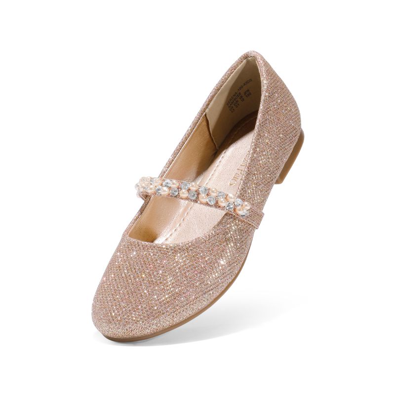 DREAM PAIRS Girl s Strap Mary Jane Ballerina Flats — view 1