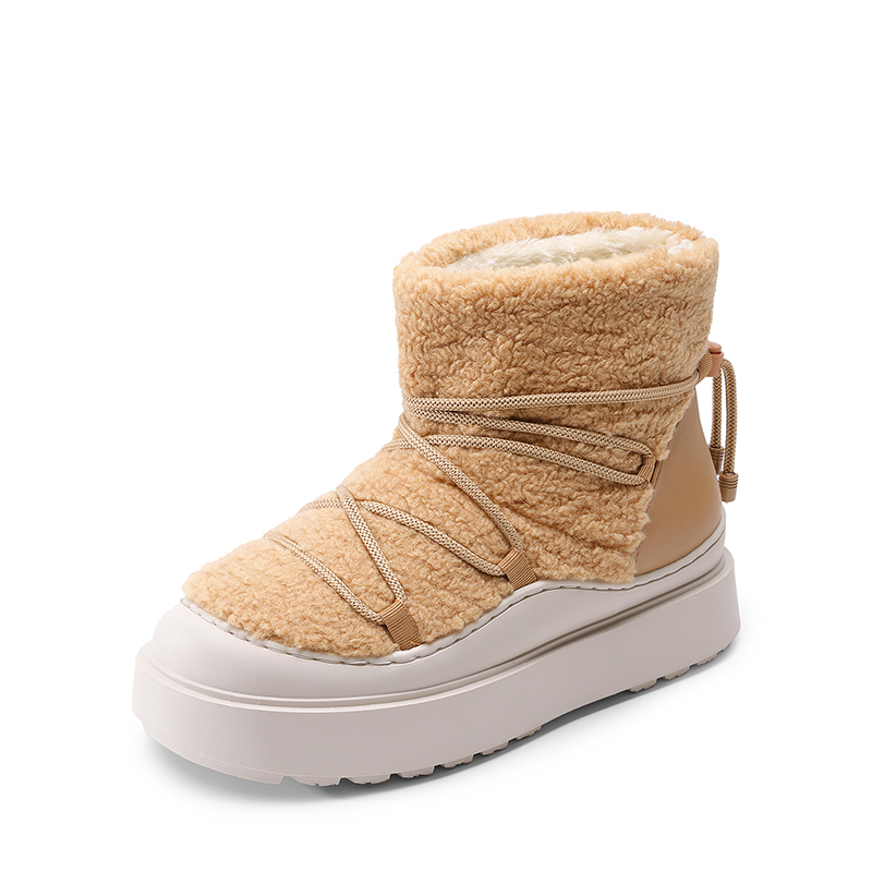 DREAM PAIRS Outdoor Faux Fur Snow boots — view 1