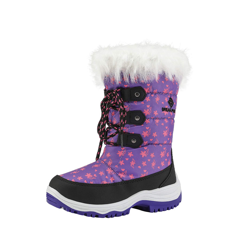 DREAM PAIRS Kids Winter Snow Boots