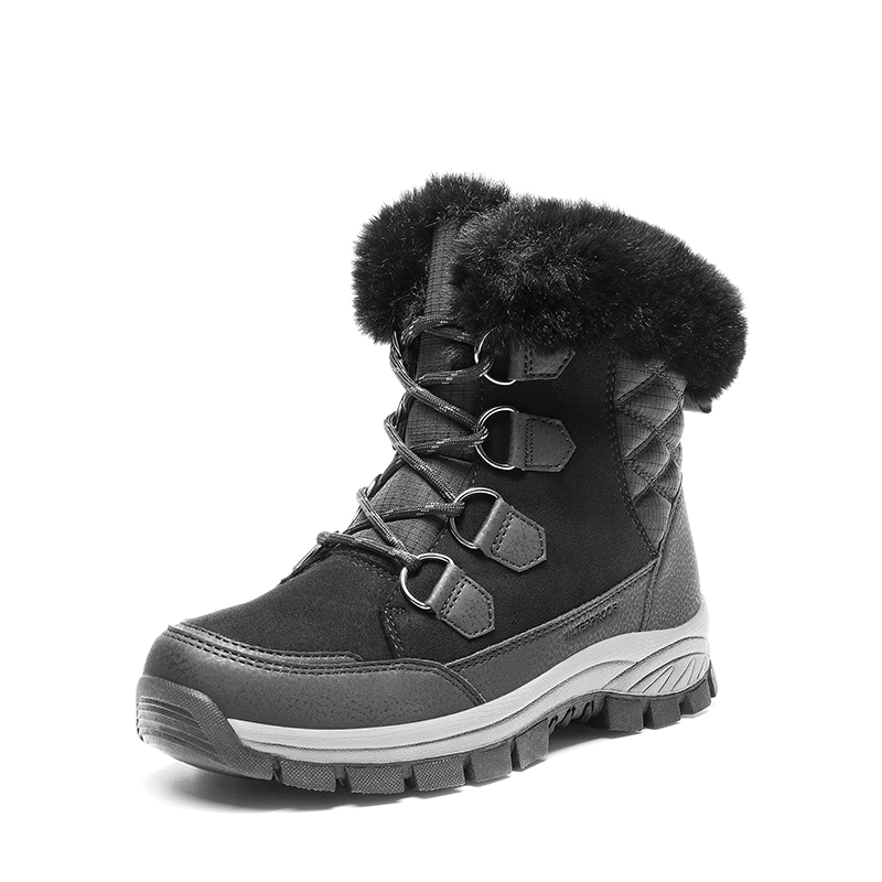 DREAM PAIRS Waterproof Lace Up Winter Snow Boots — view 1