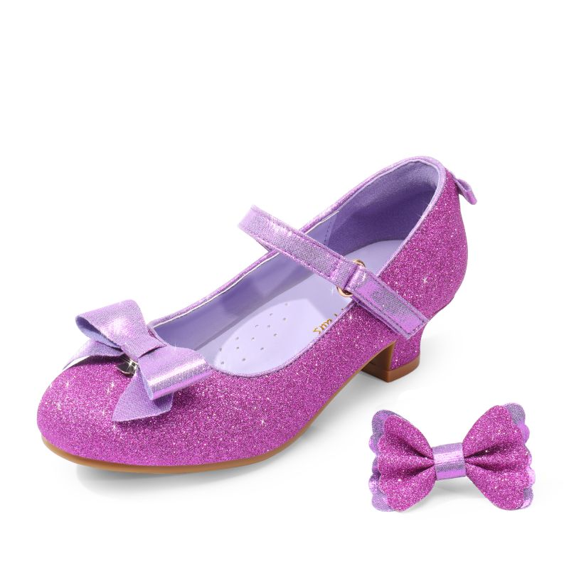 DREAM PAIRS Girls Mary Jane Low Heel Dress Shoes
