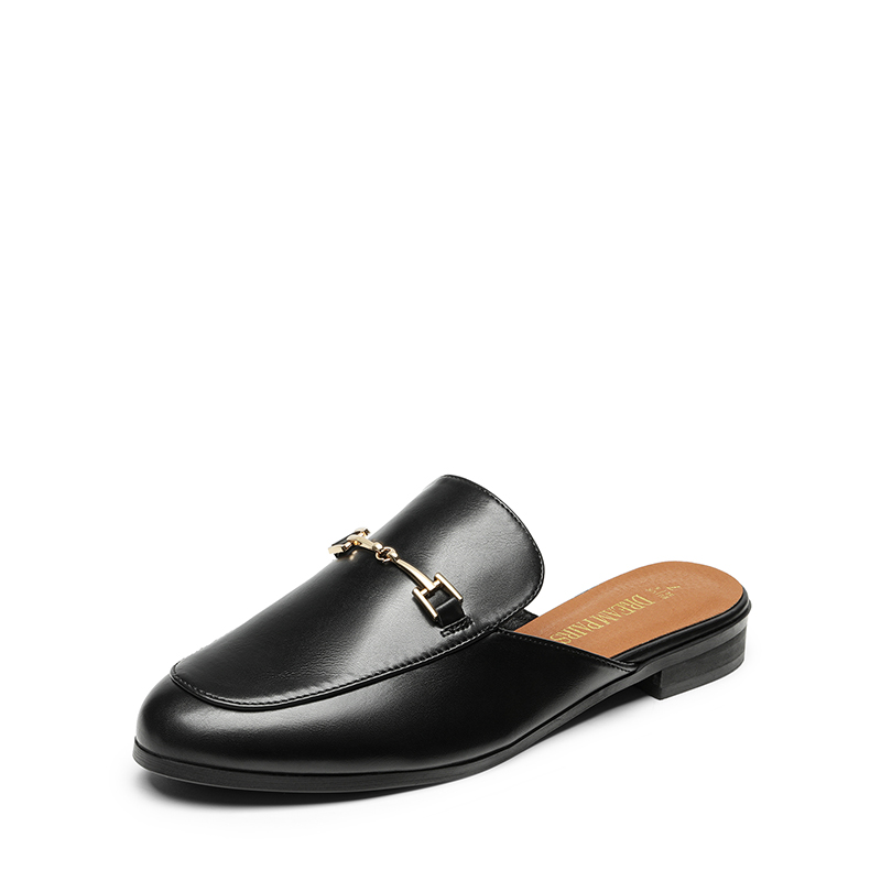 DREAM PAIRS Buckle Design Slip on Mules — view 1