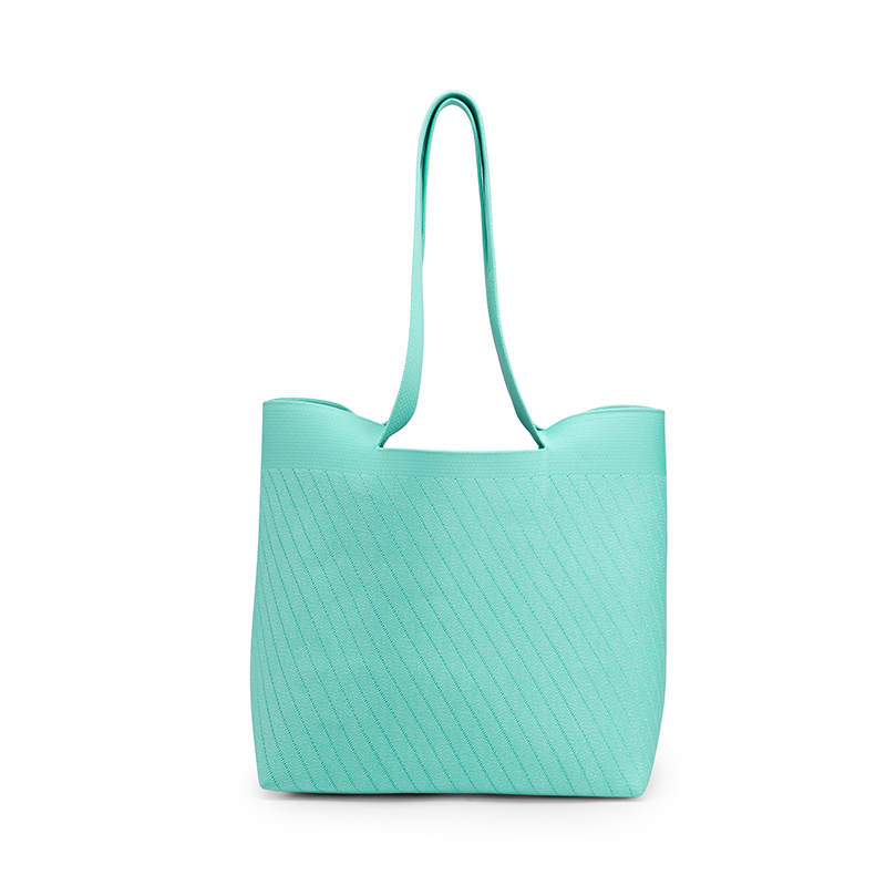 DREAM PAIRS Sustainable Knitted Tote Bag — view 2