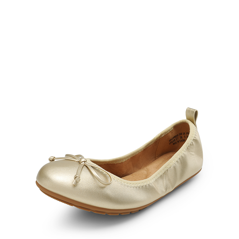 DREAM PAIRS Foldable Bowknot Lightweight Ballet Flats