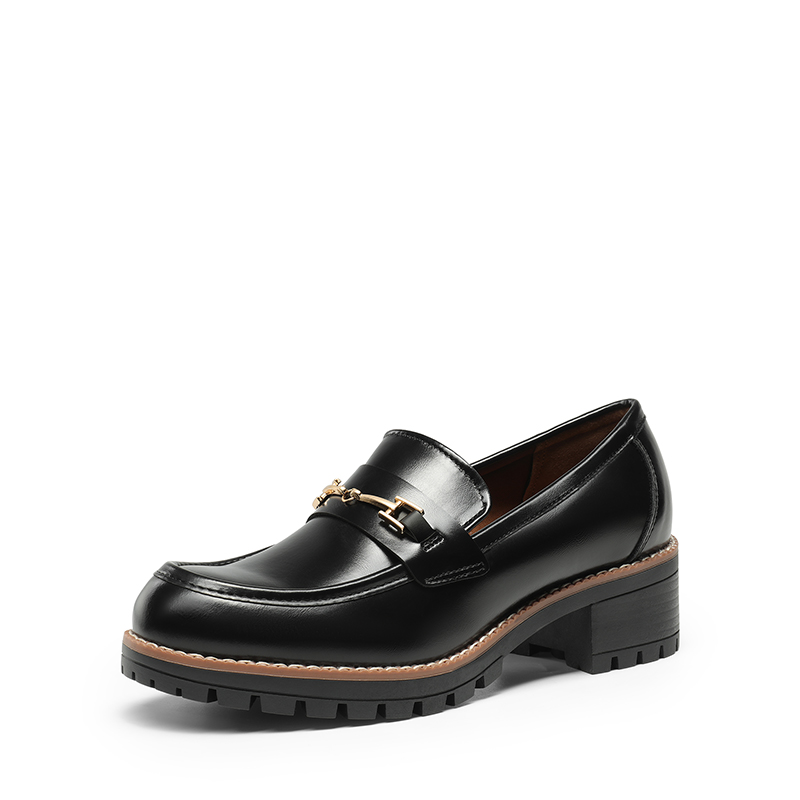 DREAM PAIRS Lug Sole Slip On Chunky Loafers — view 1