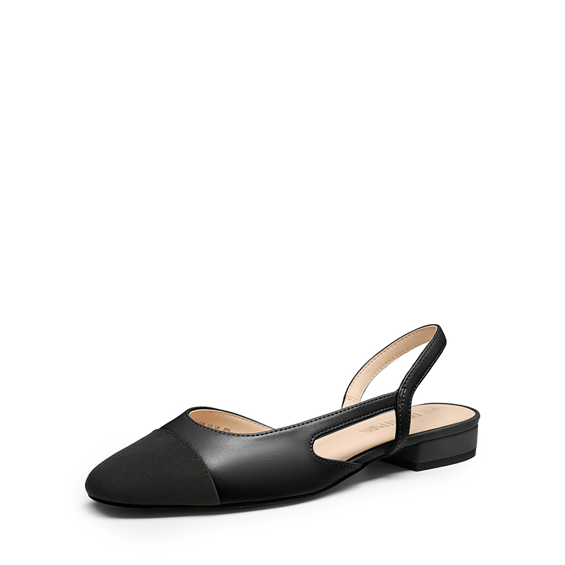 DREAM PAIRS Slingback Cap Toe Flats — view 1