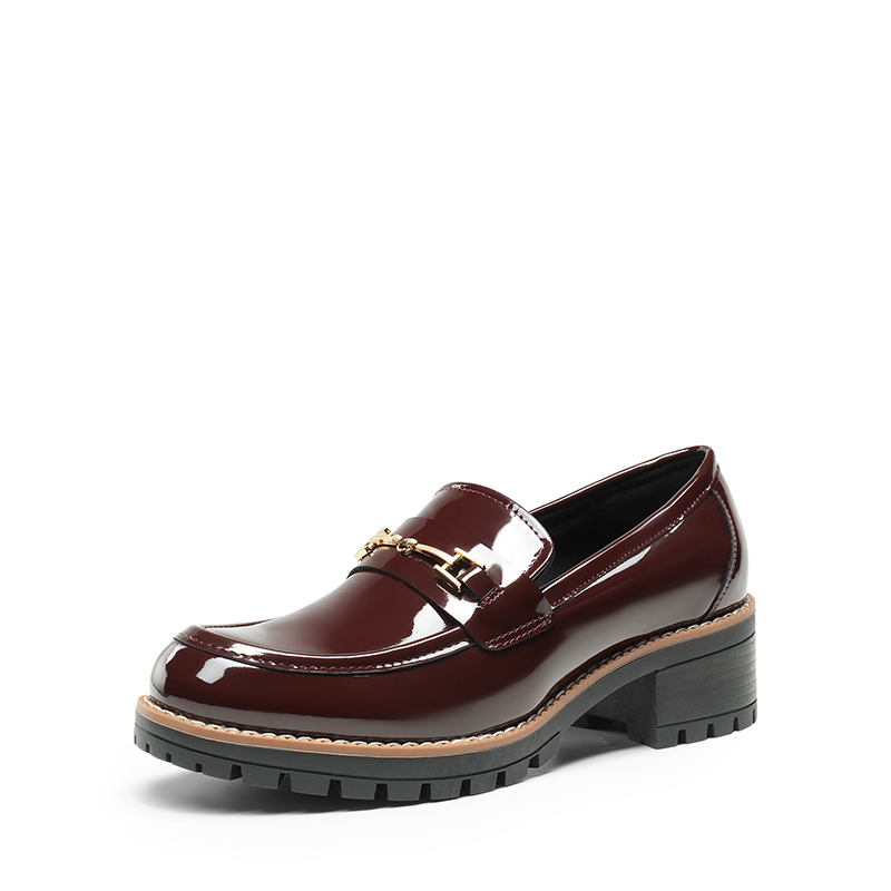 DREAM PAIRS Lug Sole Slip On Chunky Loafers — view 3