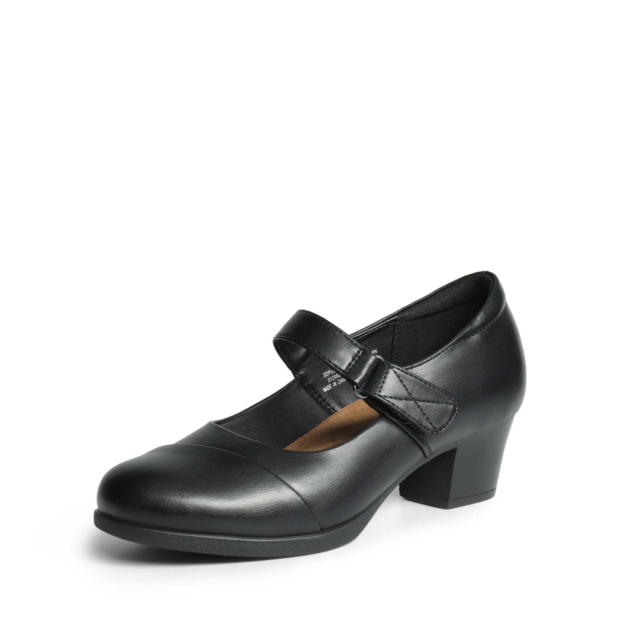 DREAM PAIRS Ascenelle Arch Support Block Mary Jane Pumps — view 1