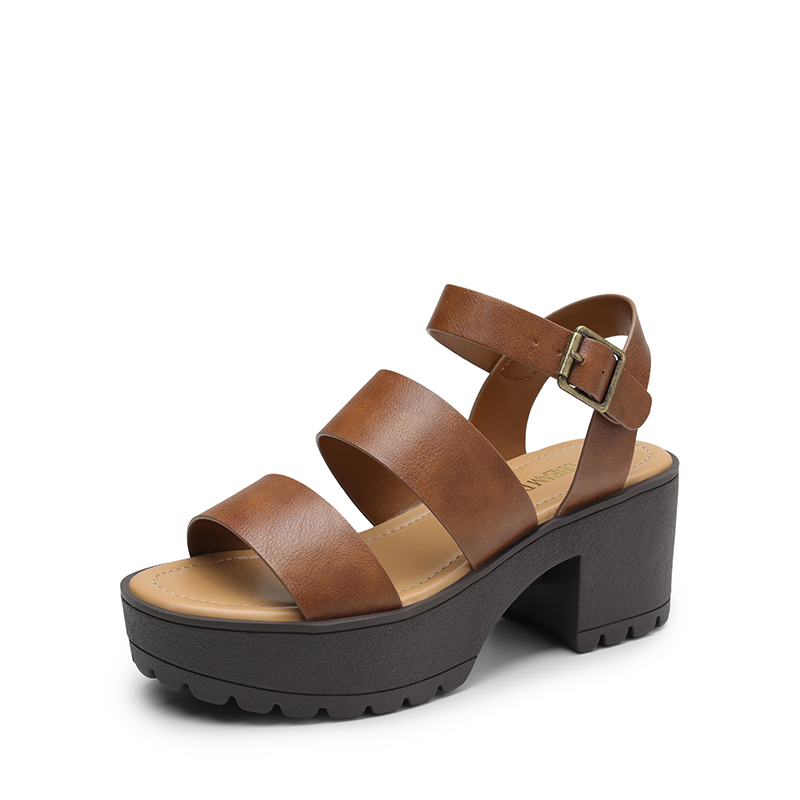 DREAM PAIRS Platform Chunky Fisherman Sandals